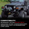 Jeep Wrangler TJ Dynamic LED Front Side Marker Bumper Light (1997–2006)