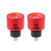 Harley M12 Red Engine Guard Crash Bar End Screws