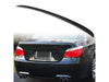 BMW 5 Series E60 4D Carbon Fiber Look ABS Boot Spoiler (2005-2010)