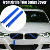 BMW 5 / 6 / 7 Series ABS Front Grille Trim Strips Cover Decor Blue