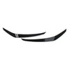 VW Golf Glossy Black Front Bumper Side Air Vent Trim (2013-2016)