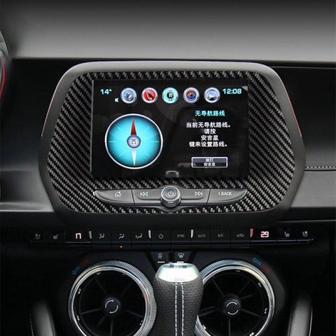 Chevrolet Camaro Middle Console Navigation Panel Cover Trim (2016-2024)