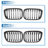 BMW X3 G01 Front Upper Bumper Grille Matte Black Signal Slat (2020-2023)