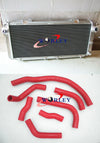 Toyota MR2 SW20 3SGTE Aluminum Radiator & Blue Hose (1990-1997)