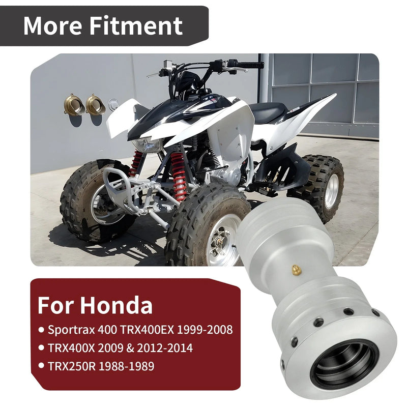 Honda Sportrax 250R 400EX 400X Rear Axle Bearing Carrier Hub (1986–2009)