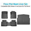 Nissan X-Trail TPE Car Floor Mat Boot Liner Set (2022-On)