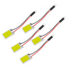Car Interior Bulb 10 x 12V White COB LED Dome Panel Lights