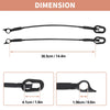 Dodge Dakota / Mitsubishi Raider Tailgate Support Cables