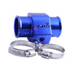 Radiator Hose Connector + Clamps 30MM Water Temp Sensor Alloy Adaptor