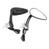 Harley Davidson Softail Dyna Black Mirrors Pair with Indicators (2000-2023)