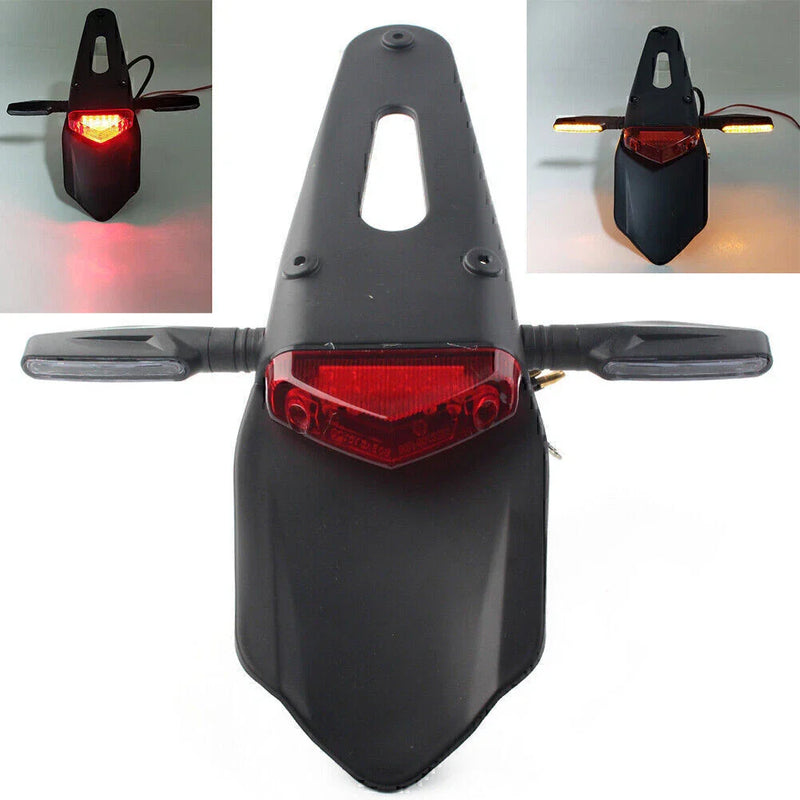 Universal Motorcycle LED Rear Fender Brake Tail Light Turn Signal