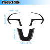 Dodge Challenger Charger Black Inner Steering Wheel Cover Trim Set (2015-2020)