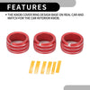Dodge Durango Rear AC Heat Temp Climate Switch Knob Cover (2011-2020)