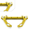 7/8" CNC Gold Motorcycle Handlebar Balance Cross Bar Lever