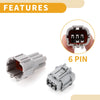 Nissan 6 Pin Headlight Daytime Running Connector Plug