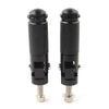 Universal Motorcycle Bike Rear Set Pedals Racing Black Folding Foot Pegs