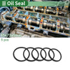 Make Model Oil Seal / 65x73x5mm / Rotary shaft seal NBR Black 5 Pcs