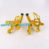DUCATI 1199 Motorcycle Rearset Gold Adjustable Footpegs (2012-2014)