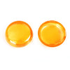 Harley 4 x Motorcycle LED Turn Signal Light Indicator Lens Cover Yellow