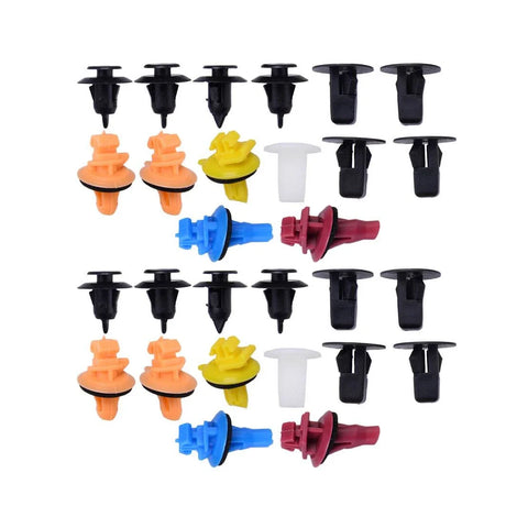 Toyota Prado 120 Fender Door Panel Trim Mould Kit Flare Clips (2003-2009)