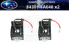 Subaru GC8 Impreza Rear Licence Plate Lamp Light Set (1998–2000)