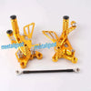 Yamaha YZF R6 (2006-2010) - Gold Rearset Footrest Footpegs