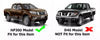 Nissan Navara NP300 Black Gas Tank Fuel Cap Cover (2015-2019)