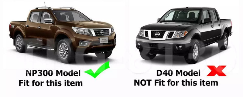 Nissan Navara NP300 Black Gas Tank Fuel Cap Cover (2015-2019)
