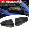 BMW M5 F10, F12 M6 2 x Real Carbon Fiber Side Mirror Cover Caps (2012-2016)