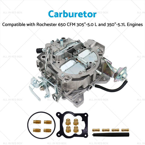 305-350 Engines Electric Choke Carburetor 650 CFM