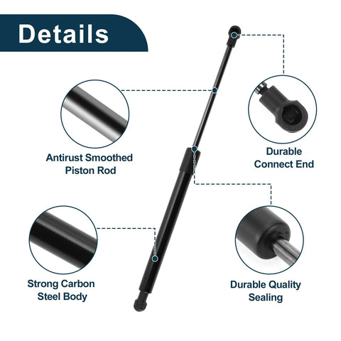 Chevrolet Matiz / Spark Rear Hatch Lift Supports Struts