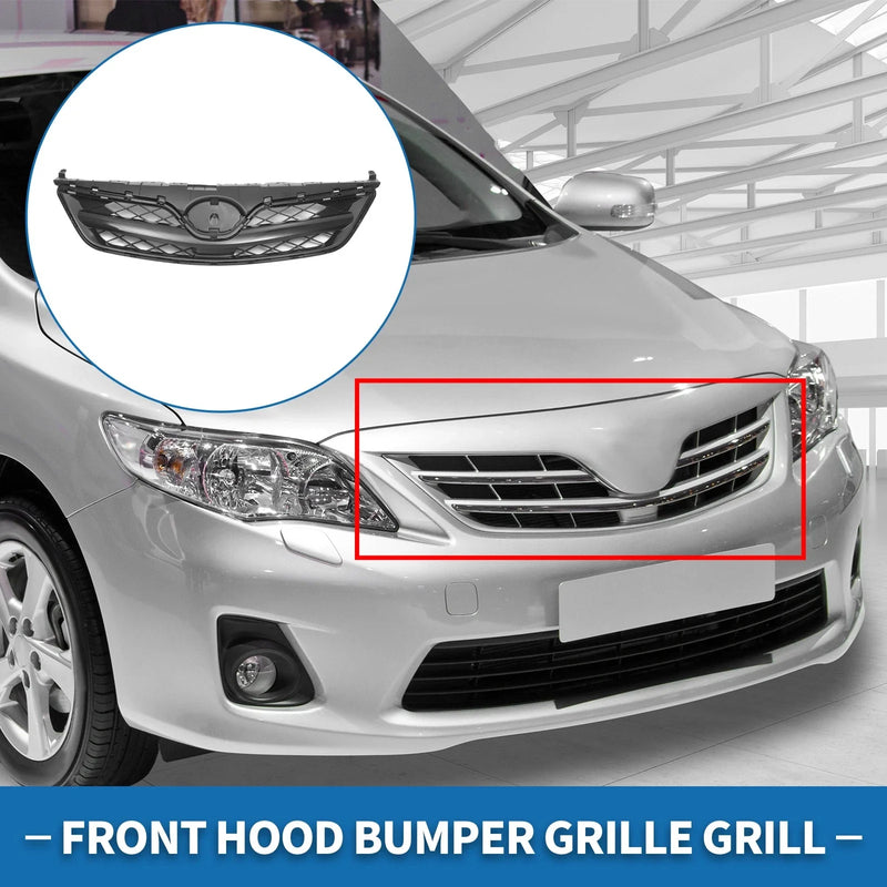 Toyota Corolla Front Hood Bumper Grille Grill (2010–2010)