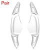 BMW X3 X4 X5 M5 Z4 Silver Tone Steering Wheel Shift Paddle Cover