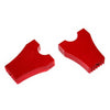 PIT PRO DIRT BIKE RED CNC 42mm 48mm Handle Bar Triple Trees Clamps