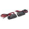 Motorcycle - Amber, Black Mini LED Turn Signal Blinker Lights