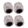 Universal Cars Sparkling Silver Valve Stem Caps