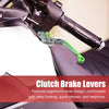 Kawasaki Z250SL 2 x Brake Clutch Levers Titanium Tone Green