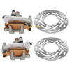 Yamaha Kodiak 700 YFM700 4x4 Front Brake Calipers & Disc Rotors (2016–2020)