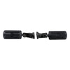 Harley Street Glide Black Rear Passenger Footpegs (1993-2025)
