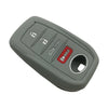 Toyota Venza Grey Silicone 4 Button Key Cover Case (2021-2023)