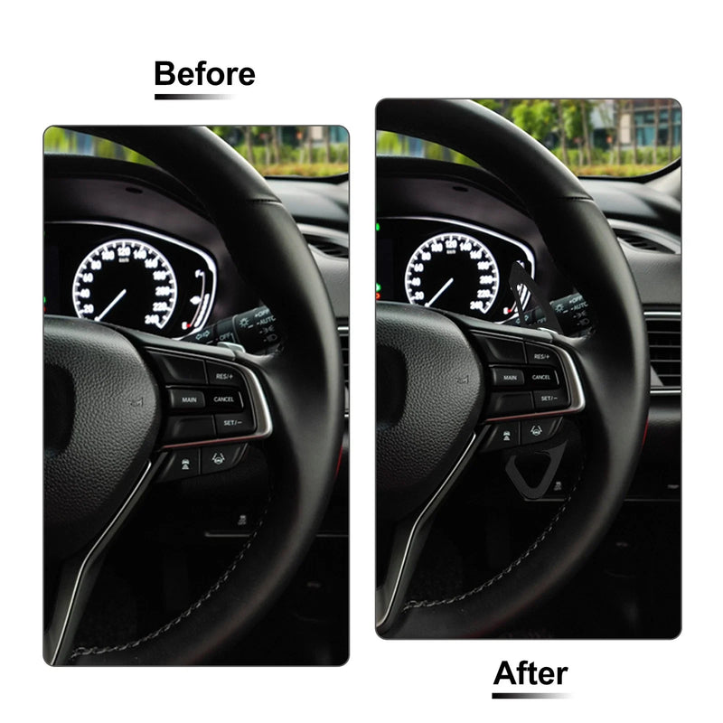 Honda Spirior Odyssey Paddle Shifter 2 x Aluminum Alloy Black (2015-2018)