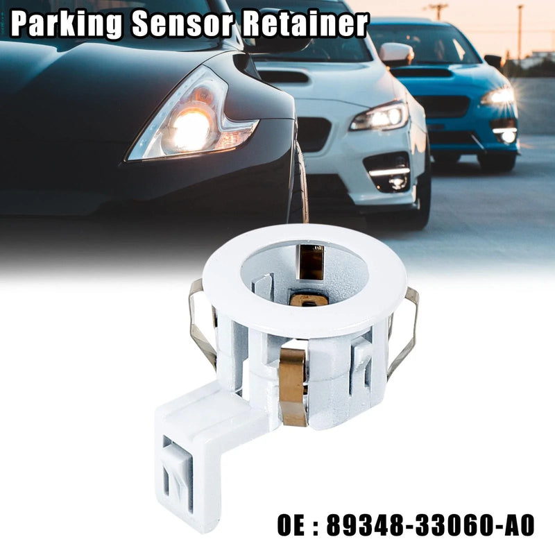 Toyota Pearl White Rear Bumper Parking Sensor Retainer Holder