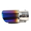 Car Muffler Stainless Steel Blue Rear Exhaust Pipe Tip