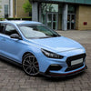 Hyundai i30 i30N MK3 (2017-2019) Gloss Black Headlight Eyelid Eyebrow 2 x