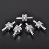 Fuel Petrol Diesel Aluminum 5 x 6mm 1/4" Non-Return Check Valve
