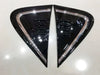 Toyota C-HR (2018-2023) 2 x Glossy Black Side Wing Fender Air Vent Cover Trim
