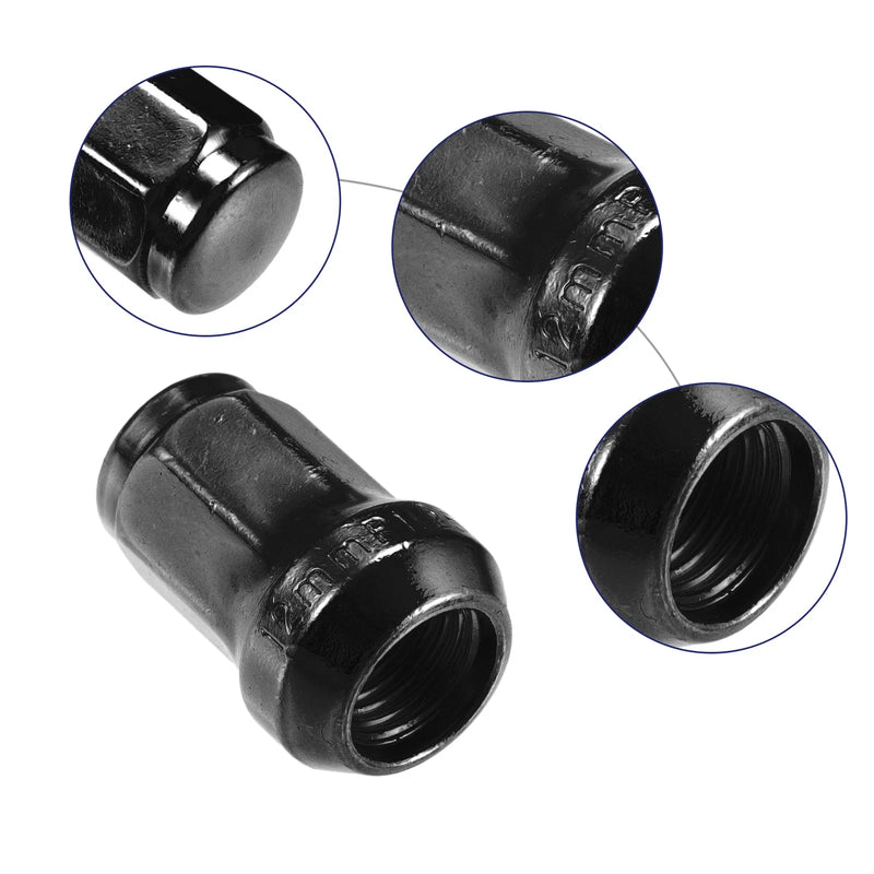 Honda, Chevy, Nissan M12x1.25 Car Wheel Hub Lug Nuts 2 x Set