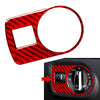 Audi TT TTS TTRS Headlight Switch Panel Cover Trim Carbon Red (2008-2014)