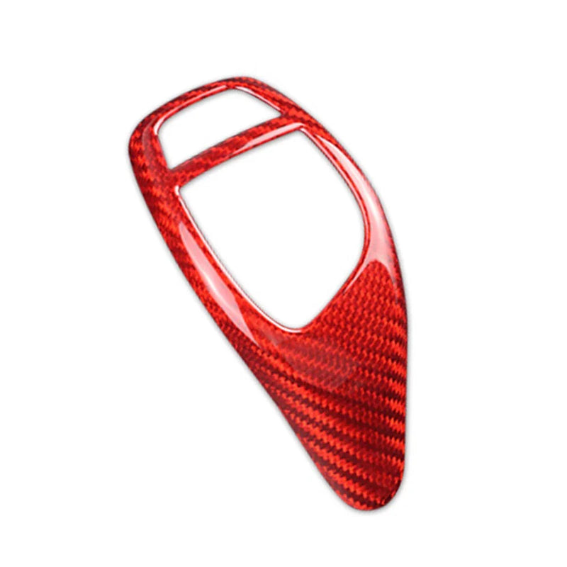 BMW 1 2 3 4 5 6 X3 X5 X4 Carbon Fiber Gear Shift Knob Cover Trim