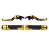 Suzuki DL1000 Gold Extendable Brake Clutch Levers & Handlebar Grips (2002-2023)